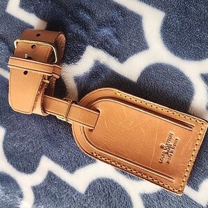 Louis Vuitton Vachetta Luggage Tag Set